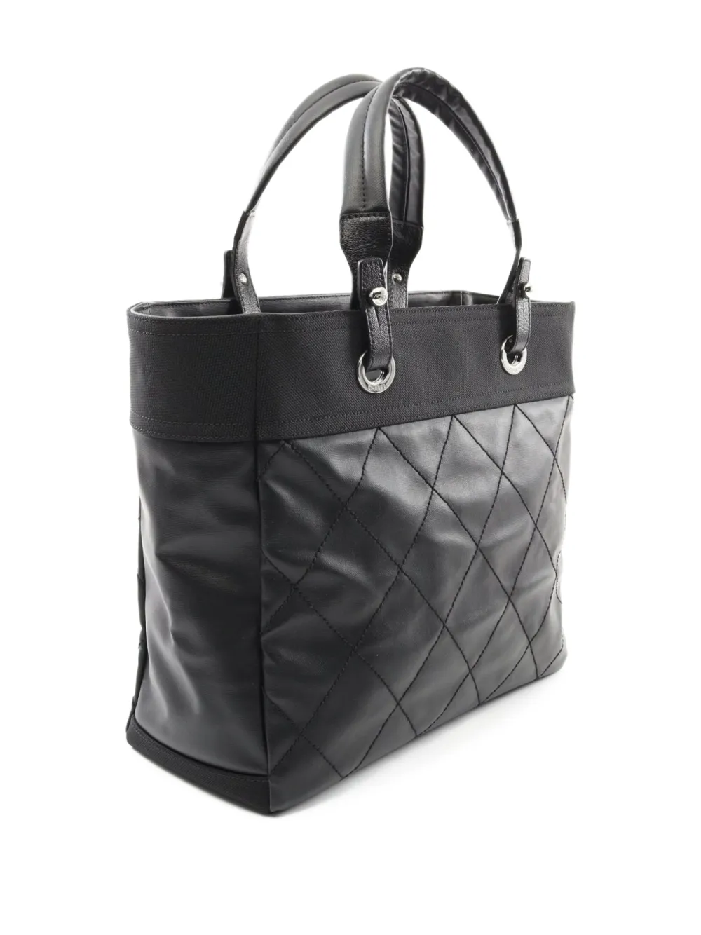 Pre-owned Chanel 2012 Paris Biarritz Mm Tote Bag