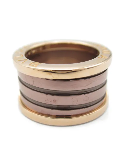 Bvlgari Pre-Owned anillo B.zero1 Roma en oro rosa de 18kt 2010