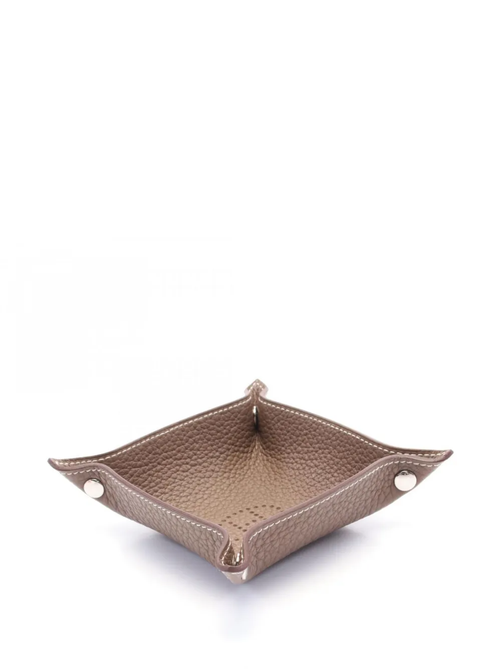 Hermès Pre-Owned 2014 mini Mises et Relances H Evelyne change tray | Neutrals | Image 1