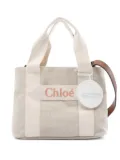 Chloé Pre-Owned 2020s canvas tote bag - Neutrals