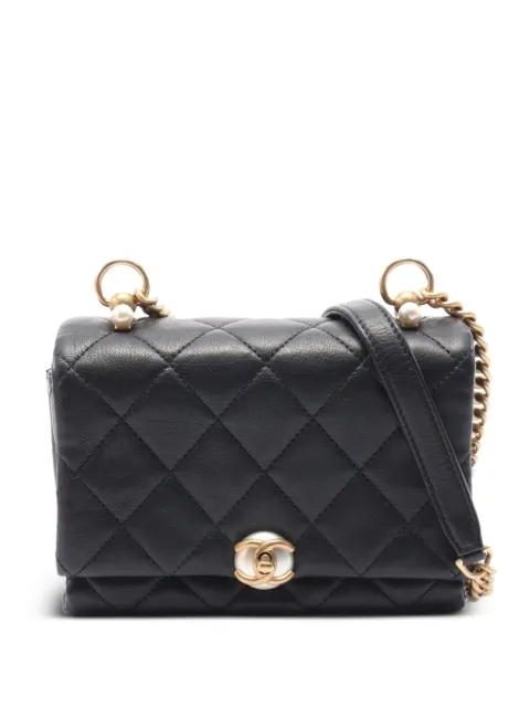 CHANEL Pre-Owned Pearl Accordion Flap shoulder bag