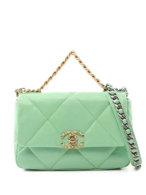 CHANEL Pre-Owned 2020-2021 19 Flap tote bag