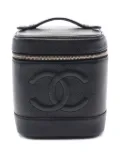 CHANEL Pre-Owned 2002-2003 Coco Mark vanity bag - Black