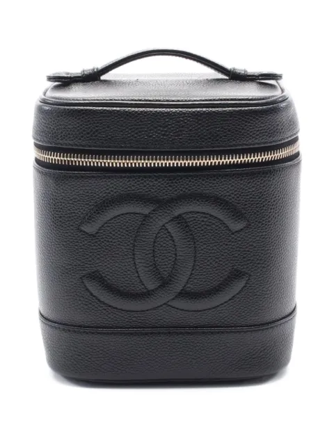 CHANEL Pre-Owned 2002-2003 Coco Mark vanity bag