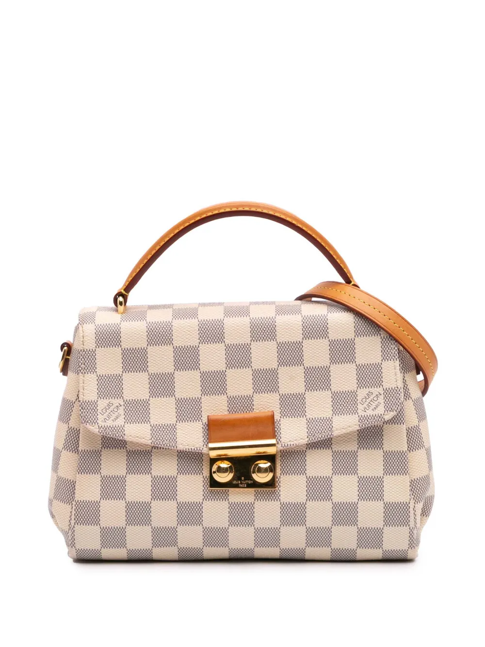 Louis Vuitton Pre-Owned 2016 Damier Azur Croisette satchel - ブルー Louis Vuitton Pre-Owned 2016 Damier Azur Croisette satchel - ブルー