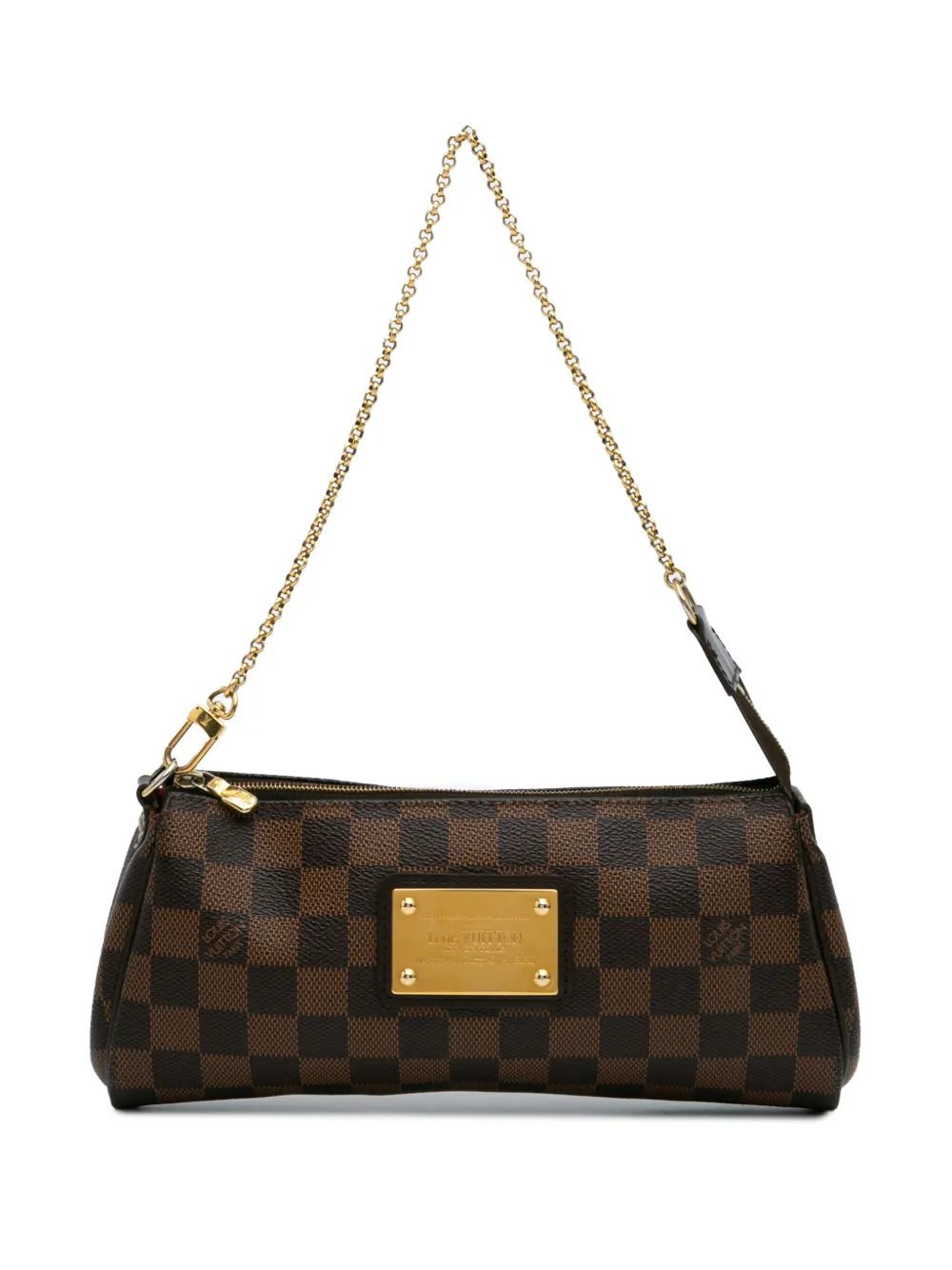Louis Vuitton Pre-Owned 2011 Damier Ebene Eva satchel - ブラウン Louis Vuitton Pre-Owned 2011 Damier Ebene Eva satchel - ブラウン