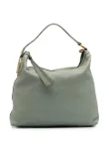 Gucci Pre-Owned 2016-2024 Pebbled Calfskin Twill hobo bag - Green
