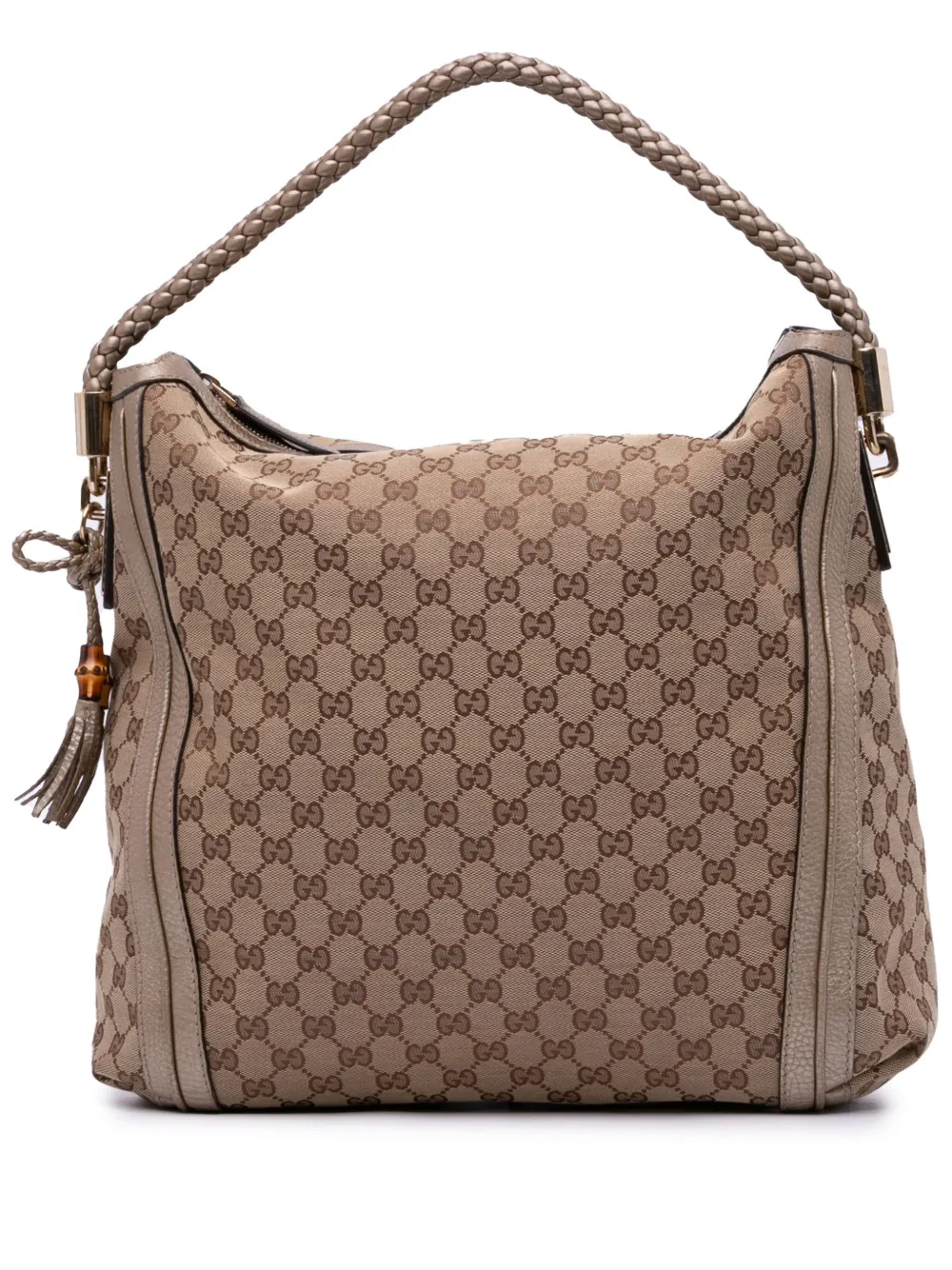 Gucci Pre-Owned 2016-2024 GG Canvas Bella tote bag - ブラウン Gucci Pre-Owned 2016-2024 GG Canvas Bella tote bag - ブラウン