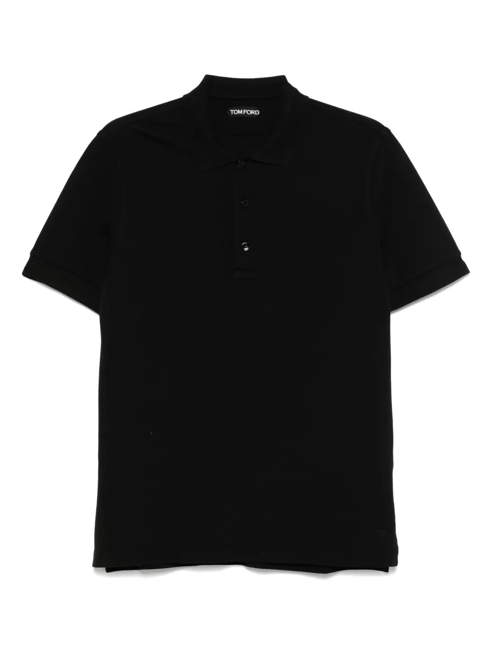 TOM FORD PIQUÉ-WEAVE POLO SHIRT