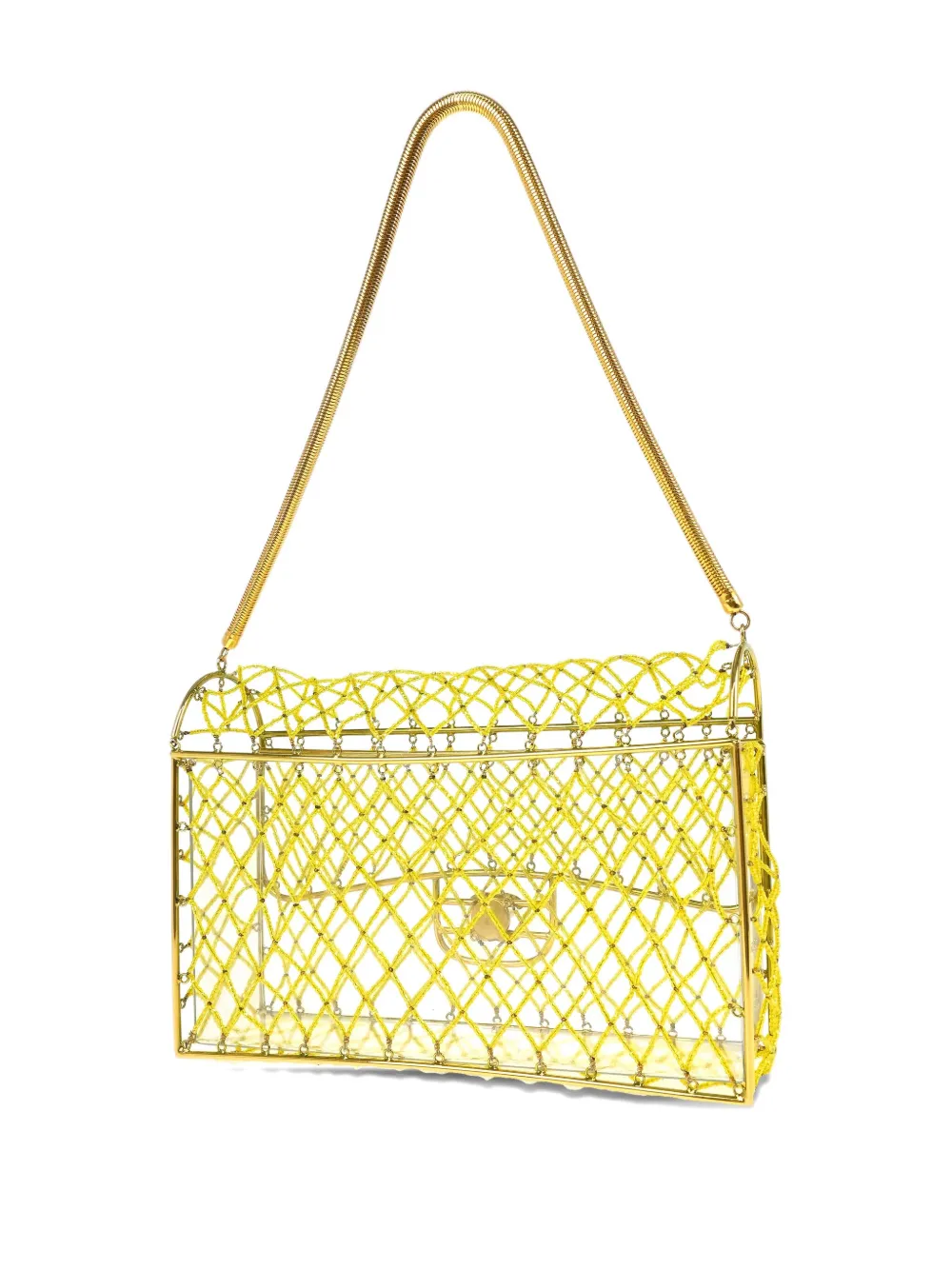 CHANEL Pre-Owned Borsa a spalla a secchiello con perline 1990-2000 | Pre-owned | Image 2