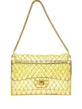 CHANEL Pre-Owned 1990-2000s beaded basket shoulder bag - Yellow