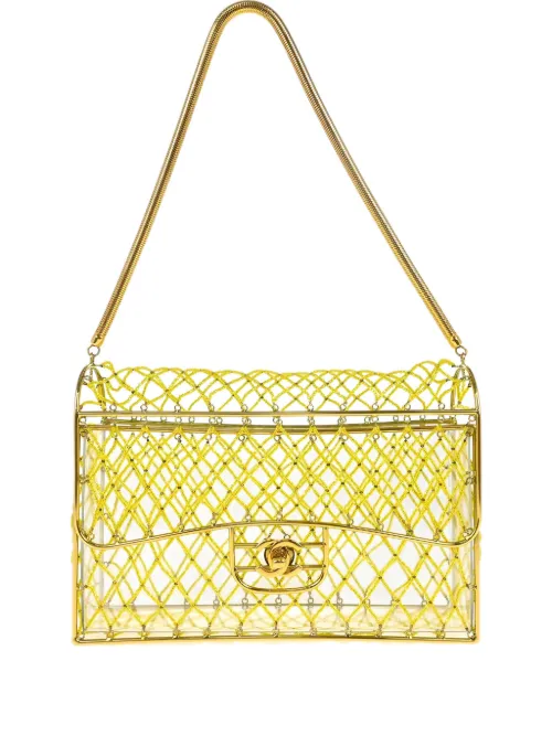 Sac porté épaule à perles (années 1990-2000) - CHANEL Pre-Owned - Modalova
