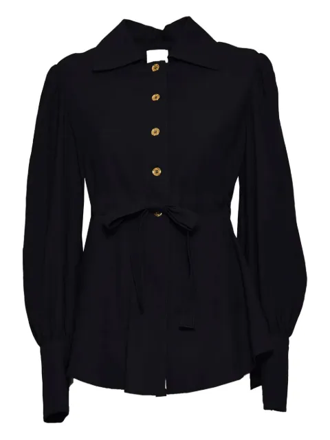 Patou belted shirt