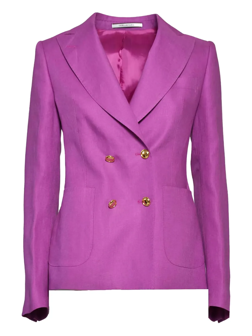 Tagliatore blazer con doble botonadura | morado | Image 1