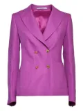Tagliatore double-breasted blazer - Purple