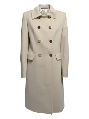 【関税込み】TAGLIATORE Coats Tagliatore double-breasted Coat | Grey | FARFETCH ID