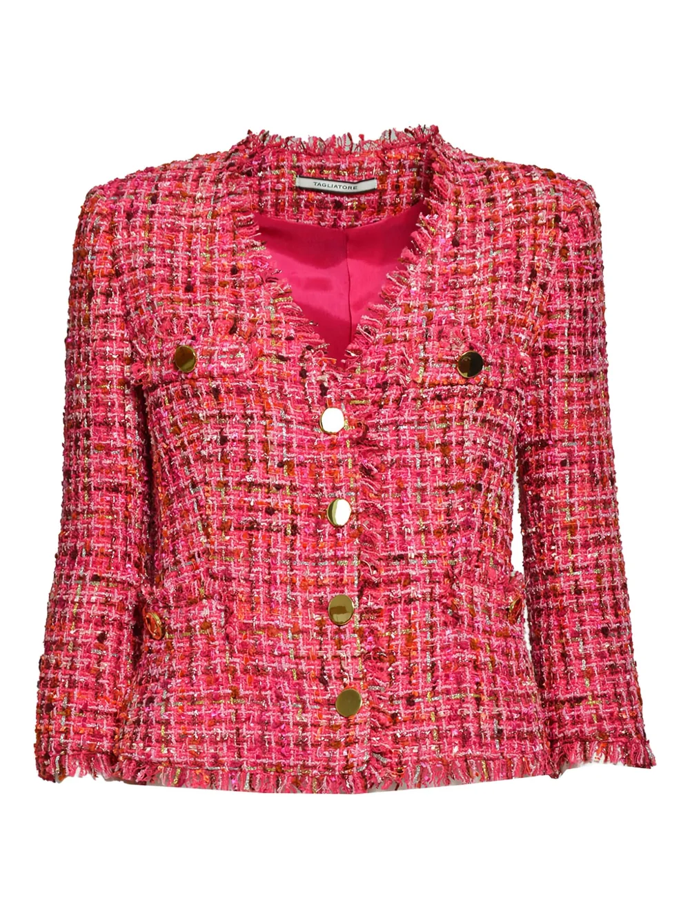 Tagliatore tweed jacket | Pink | Image 1