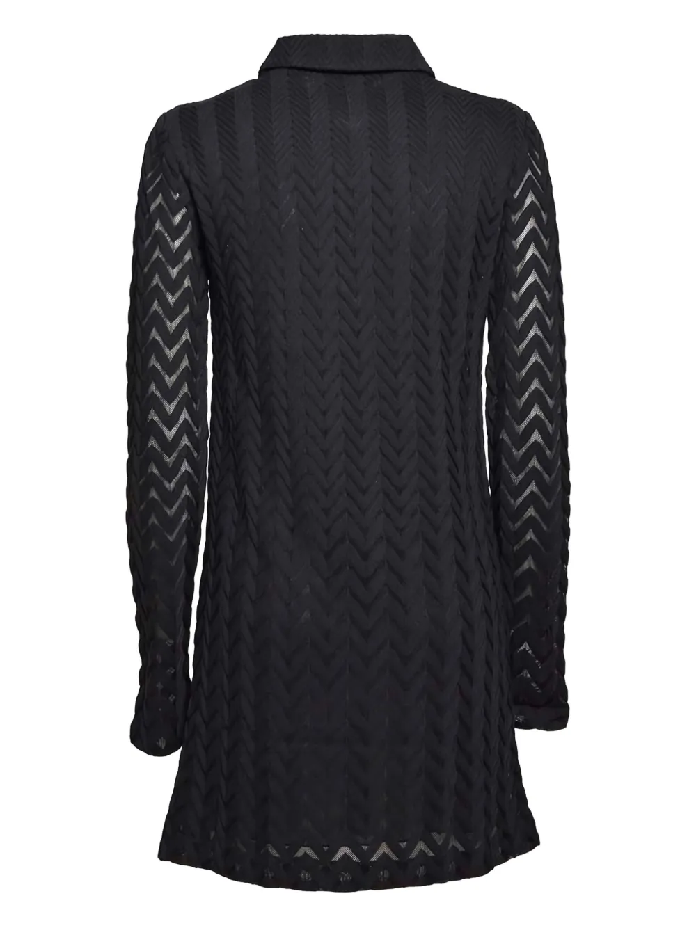 Missoni Zigzag mini dress - Zwart
