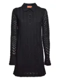Missoni Zigzag mini dress - Black