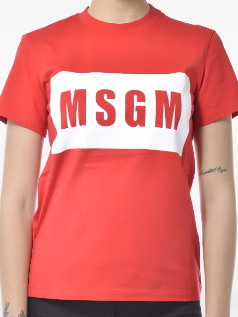 MSGM logo-print T-shirt