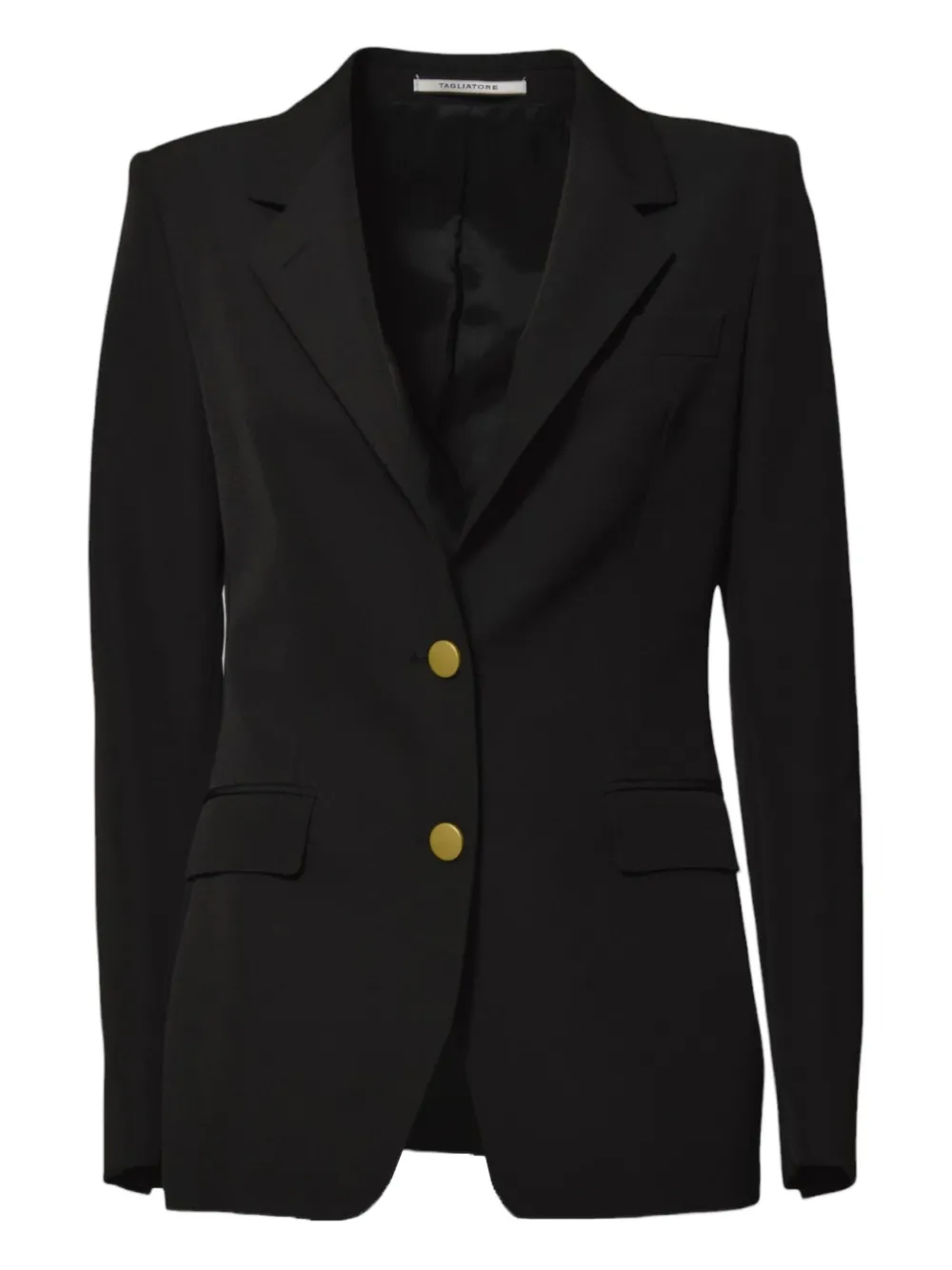 Tagliatore Blazer met enkele rij knopen Zwart