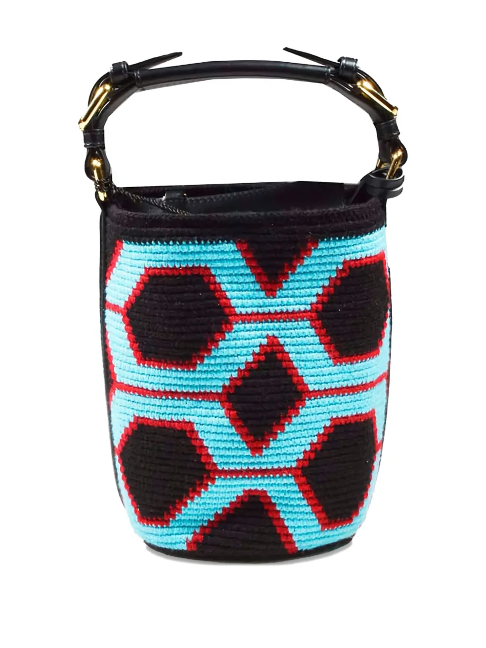 Colville small Hexagon bucket bag - Zwart