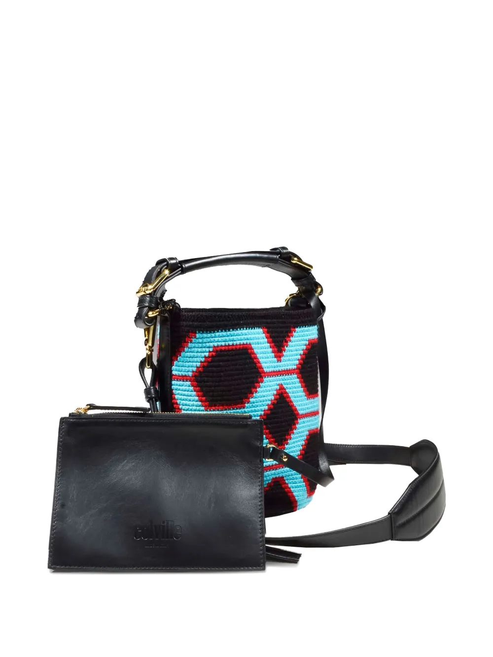 colville Hex grote bucket-tas Zwart