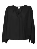 ASPESI linen blouse - Black