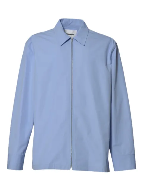 Jil Sander zip-up shirt