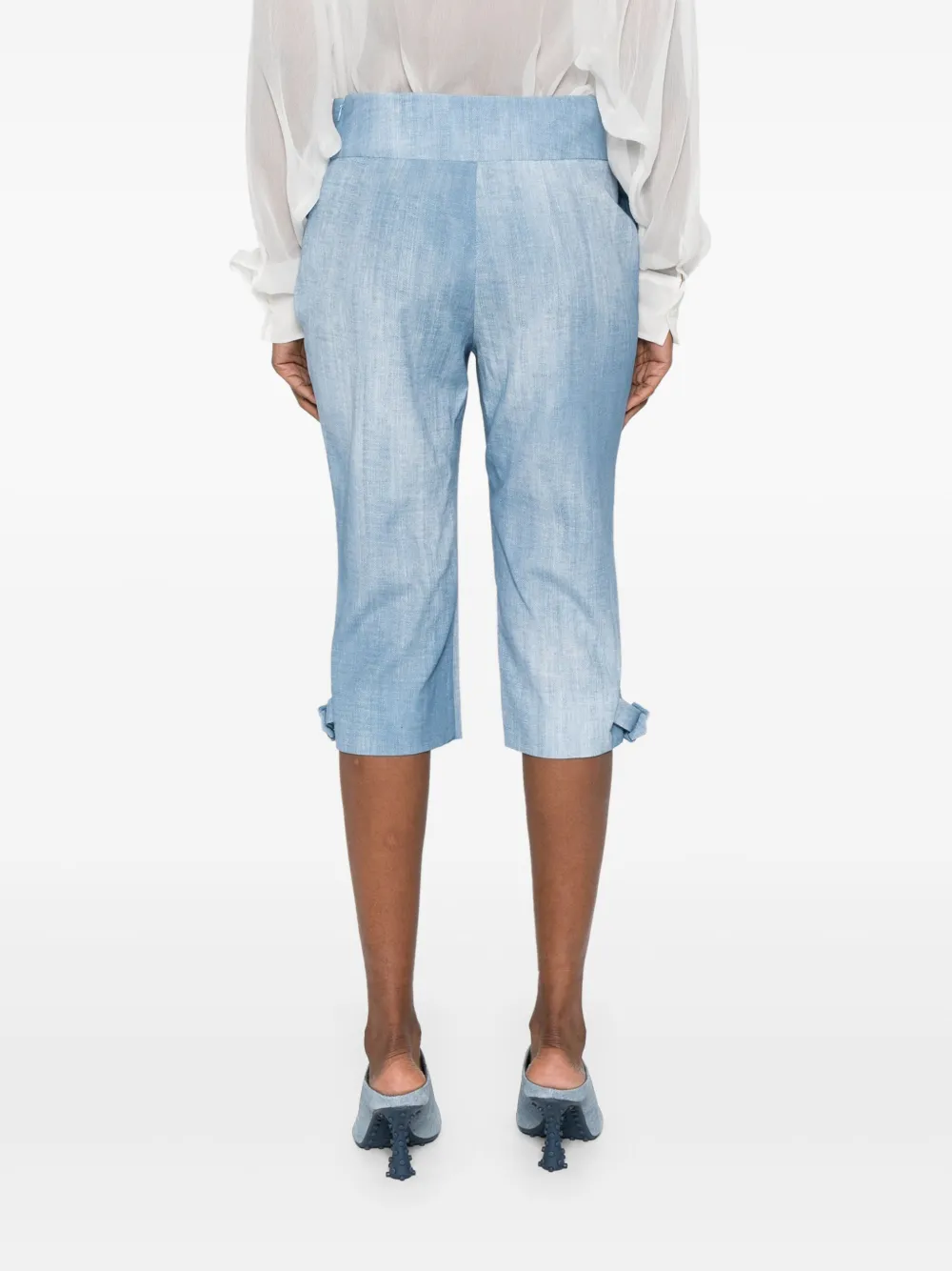 ERMANNO SCERVINO DENIM TROUSERS