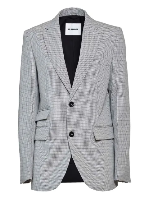 Jil Sander checked blazer