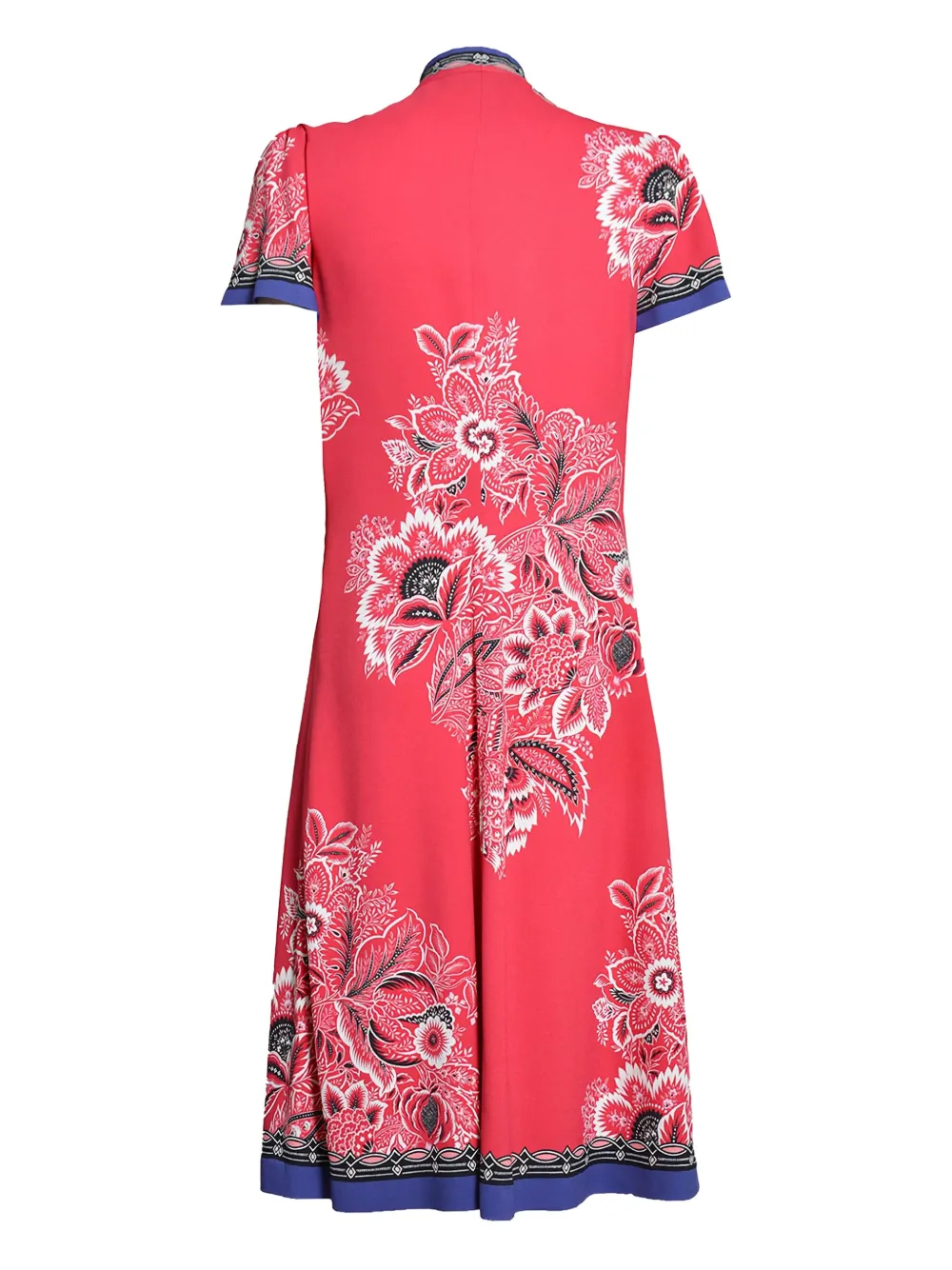 ETRO paisley-print mini dress - Rood