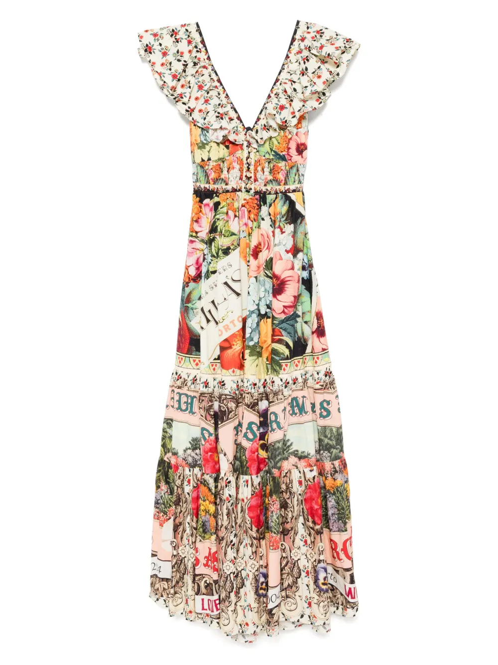 Aromatic Amor tiered dress