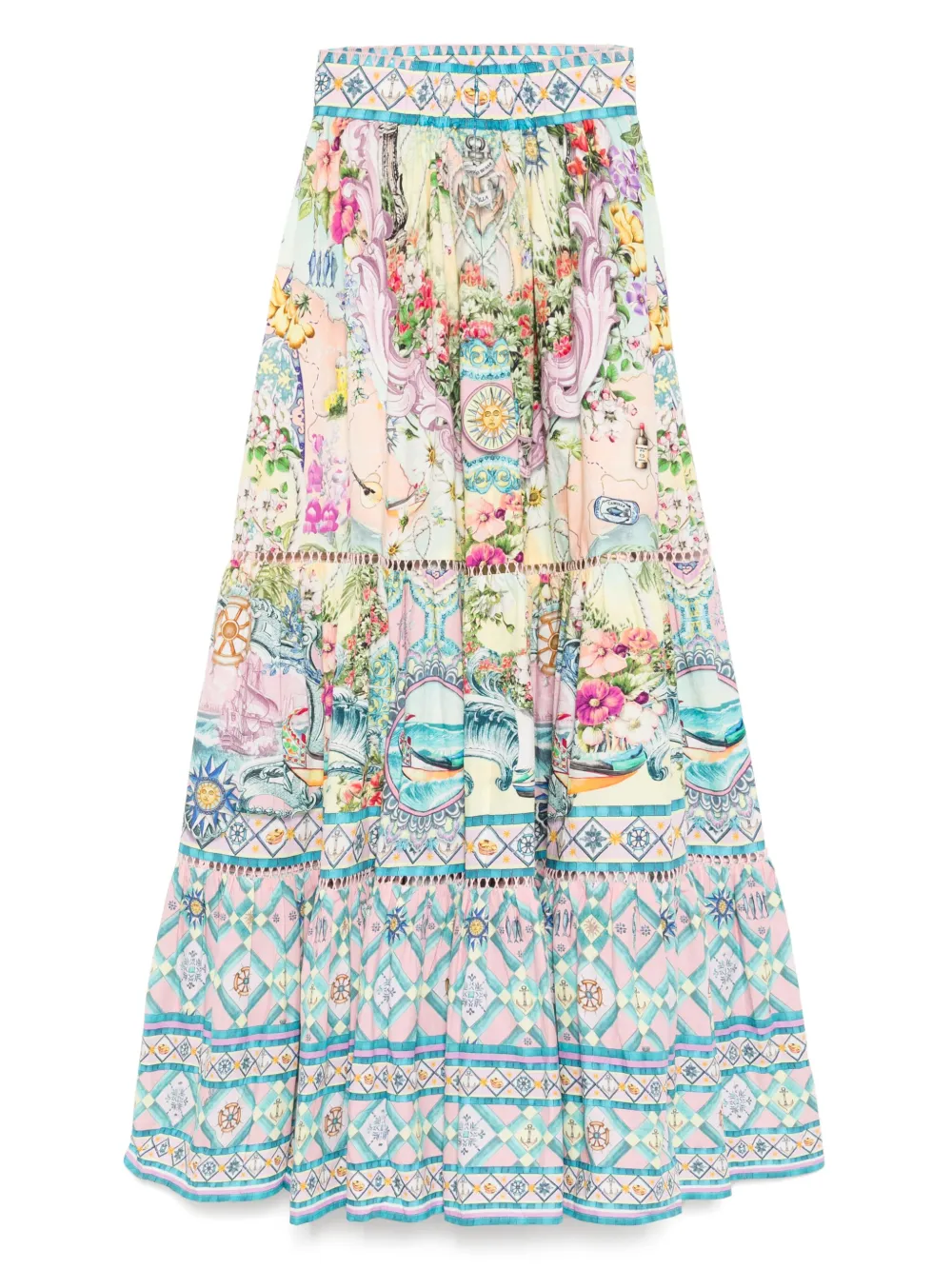 CAMILLA JUST COASTING TIERED SKIRT