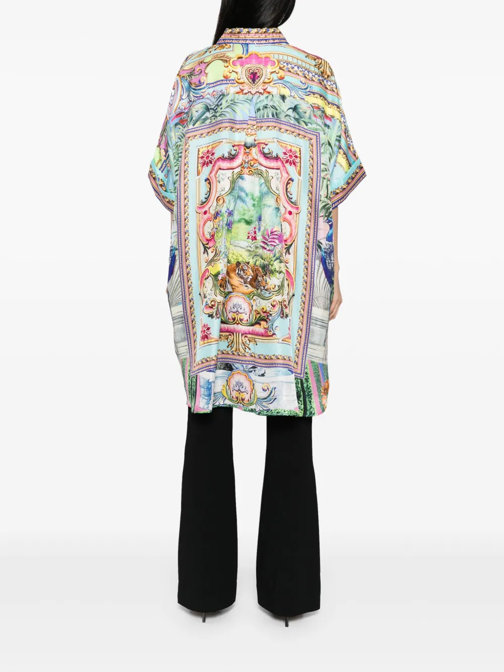 Camilla Spirit Of Santa Maria tunic Blauw