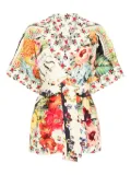 Camilla aromatic amor double-breasted jacket - Yellow