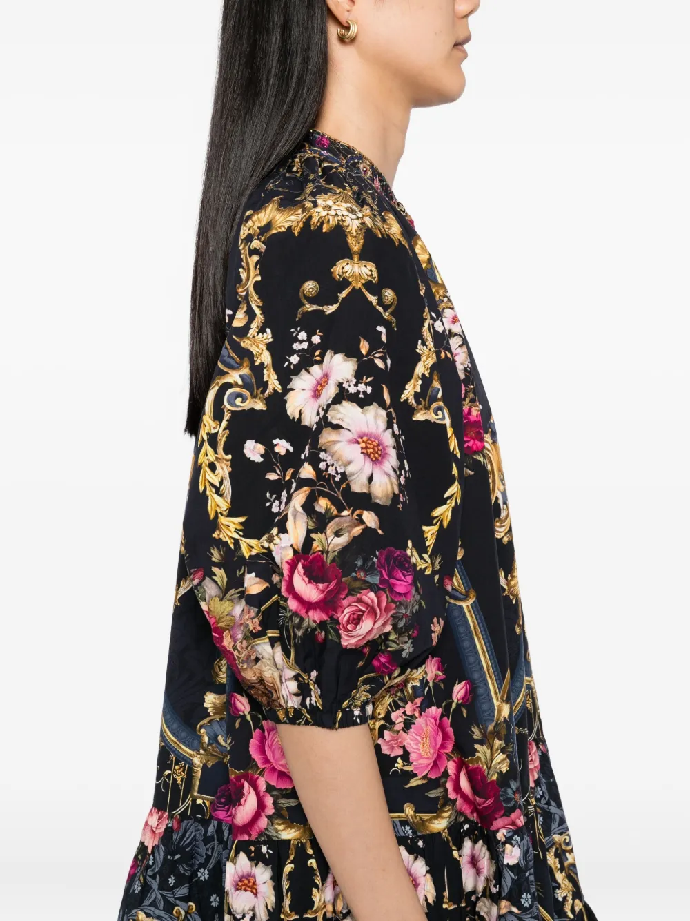 Camilla Cotton Dress In Multi