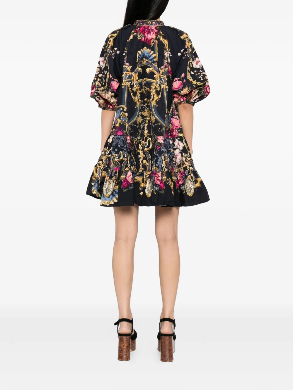 Camilla Cotton Dress In Multi