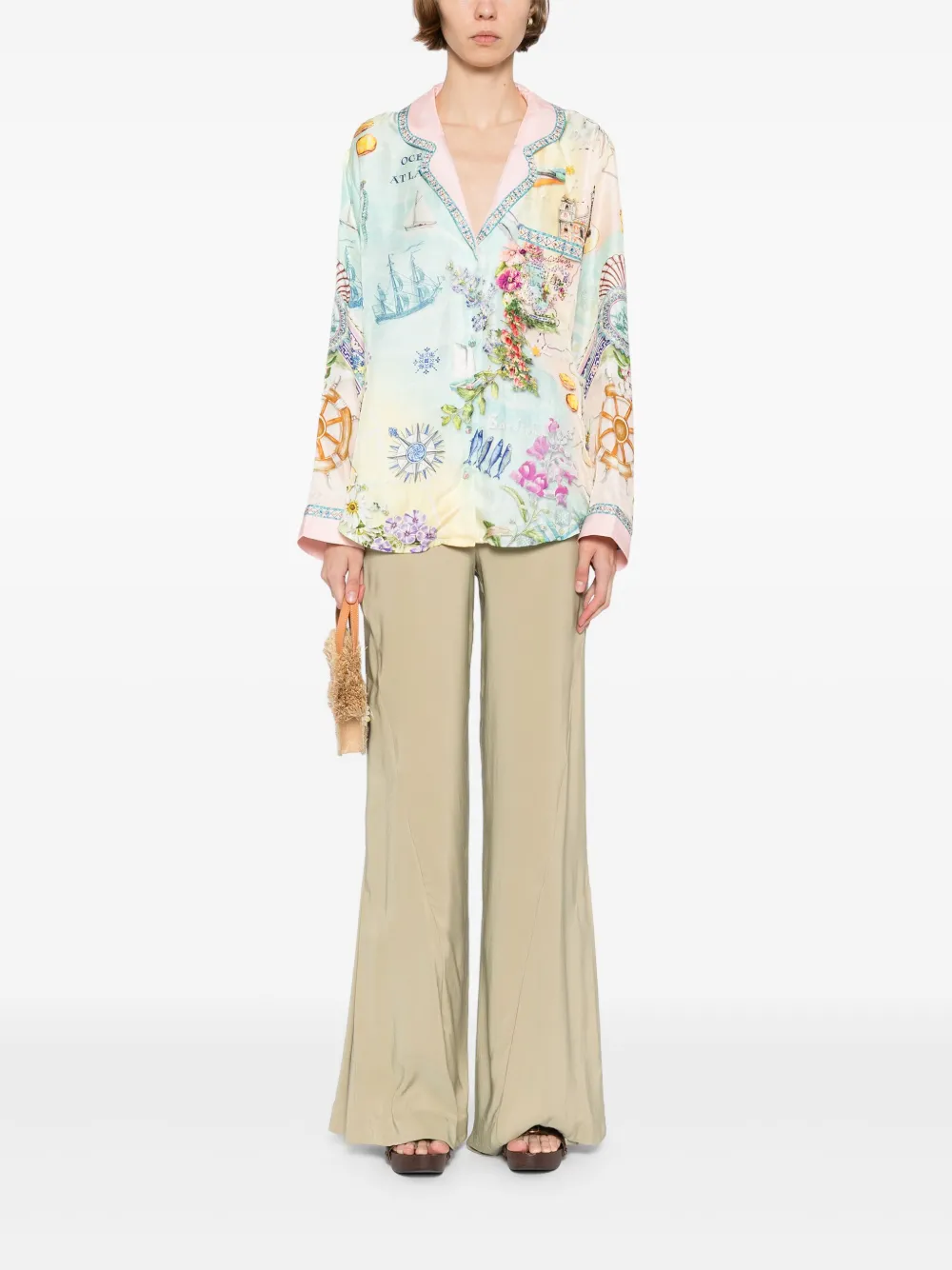Camilla Just Coasting blouse - Roze