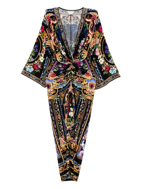 Camilla floral-print dress