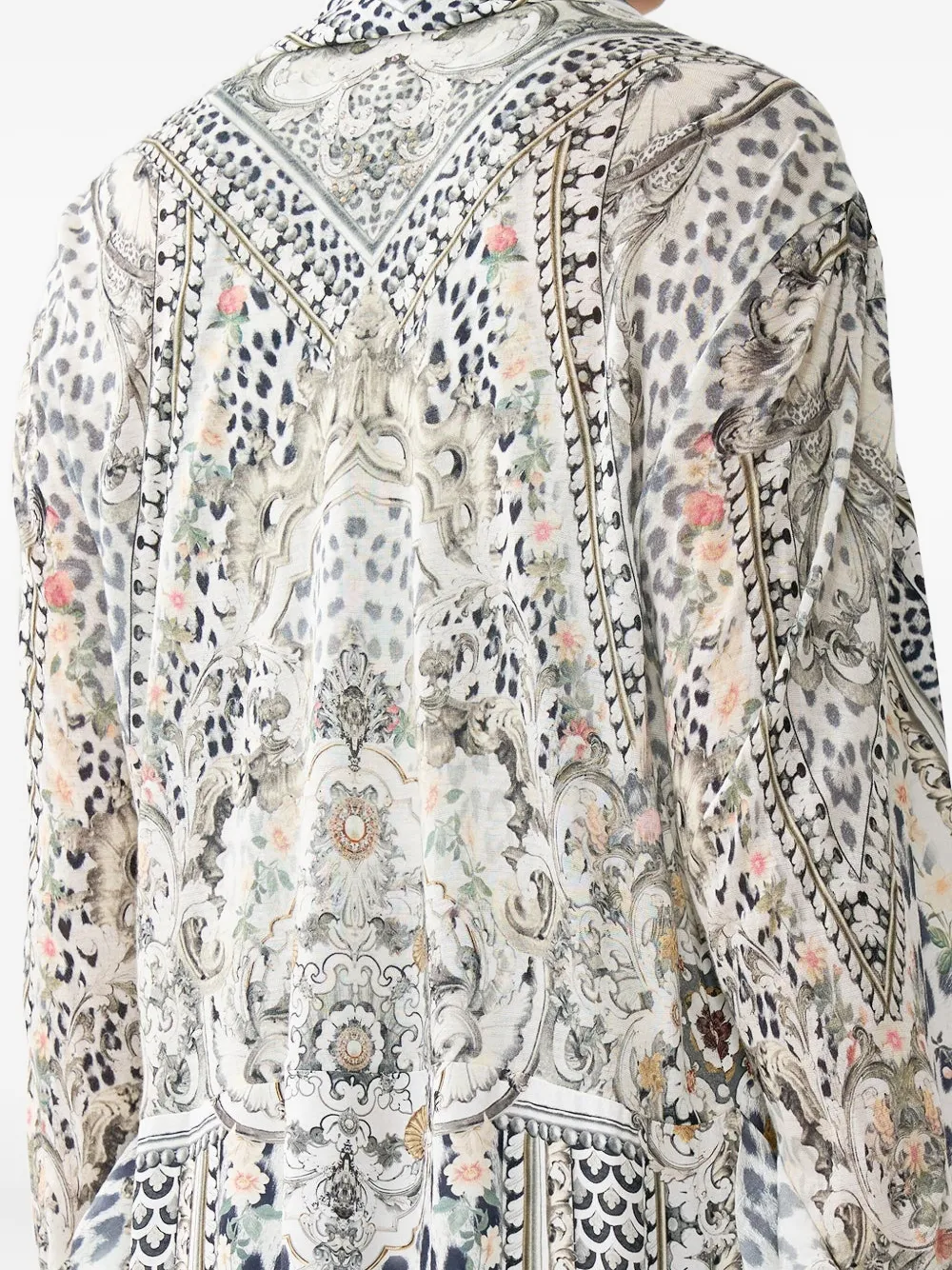 Camilla Marble Heaven vest Grijs