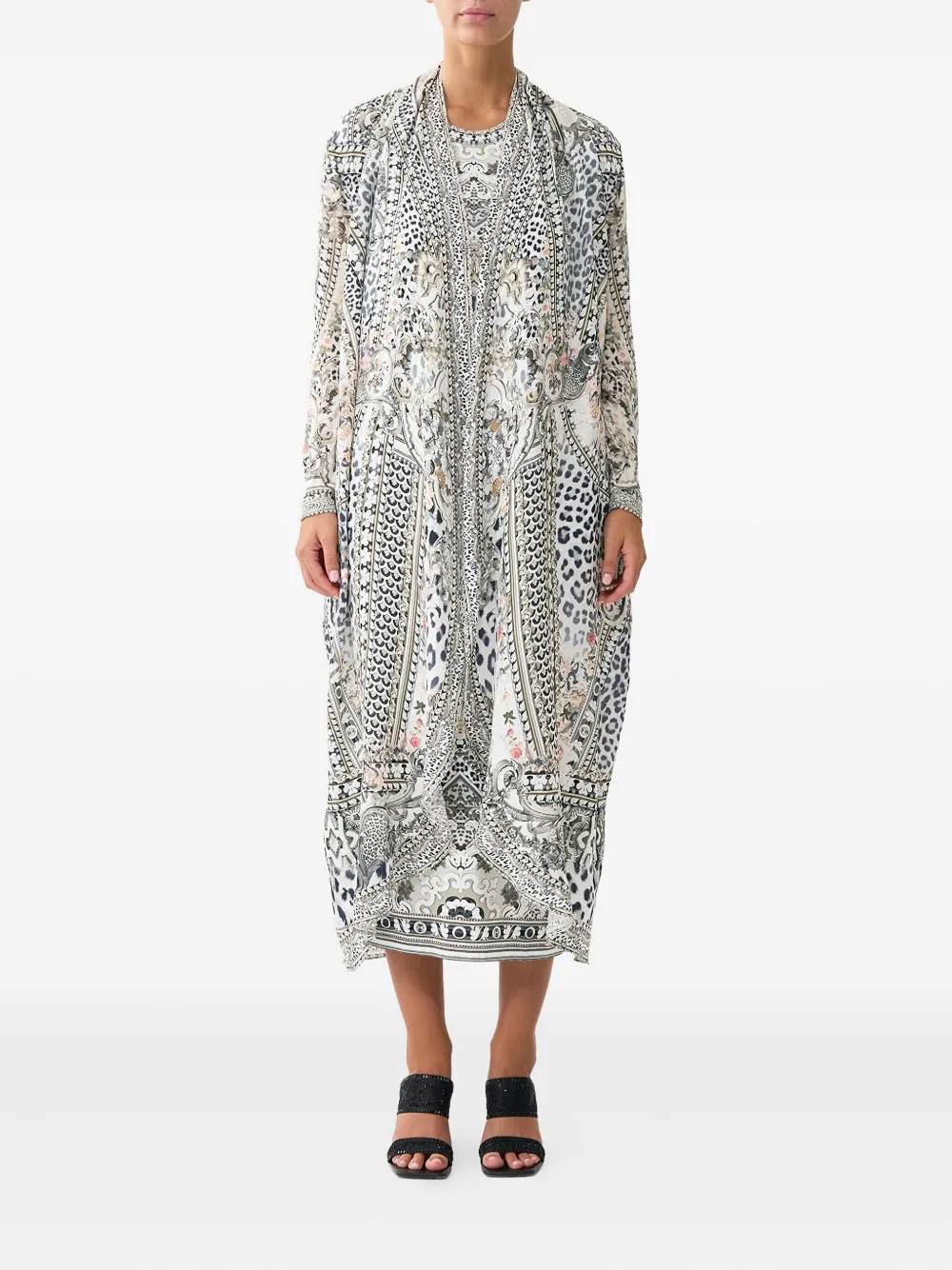 Camilla Marble Heaven vest Grijs