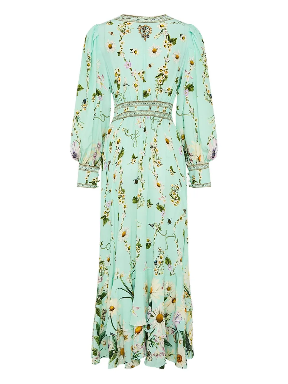 Camilla Freefall maxi-jurk Groen