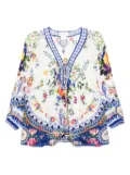 Camilla Tiles Darls blouse - White
