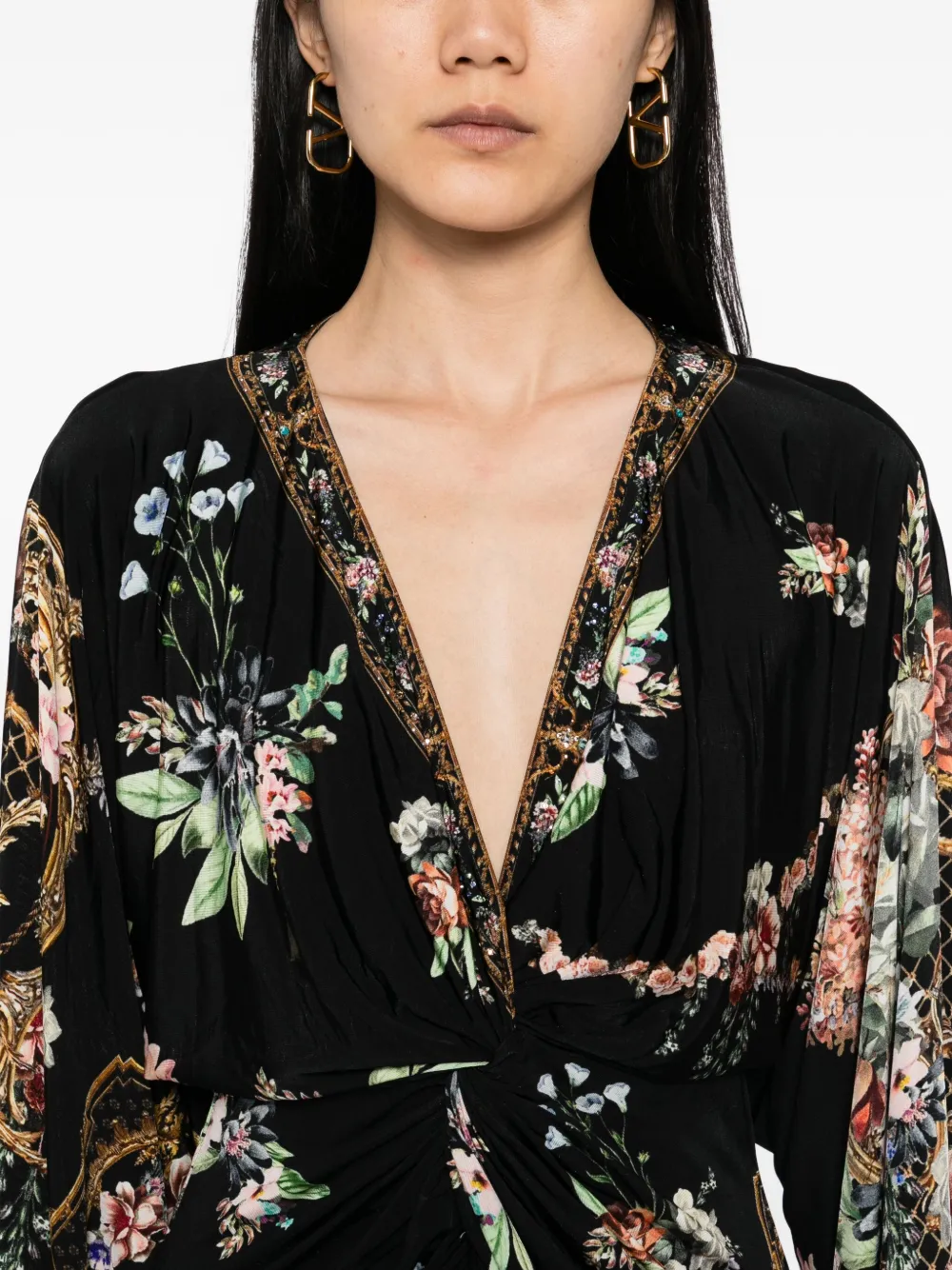 Camilla Noble Endeavours Dress In Black