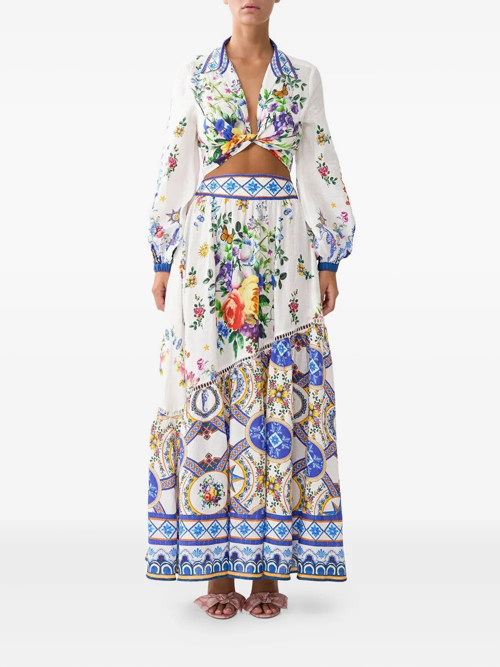 Camilla Tiles Darls skirt - Wit