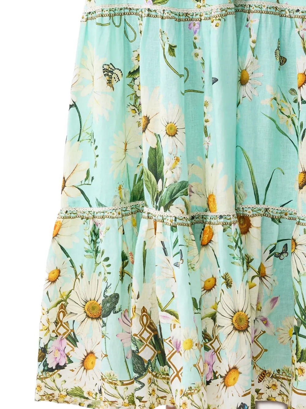 Camilla Free Fall high waist rok Groen