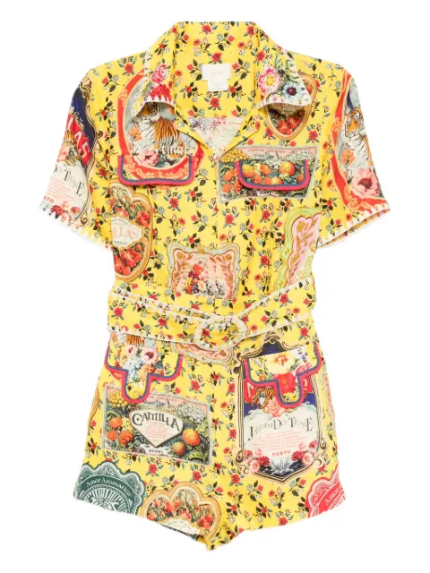 Camilla Soap Opera Playsuit