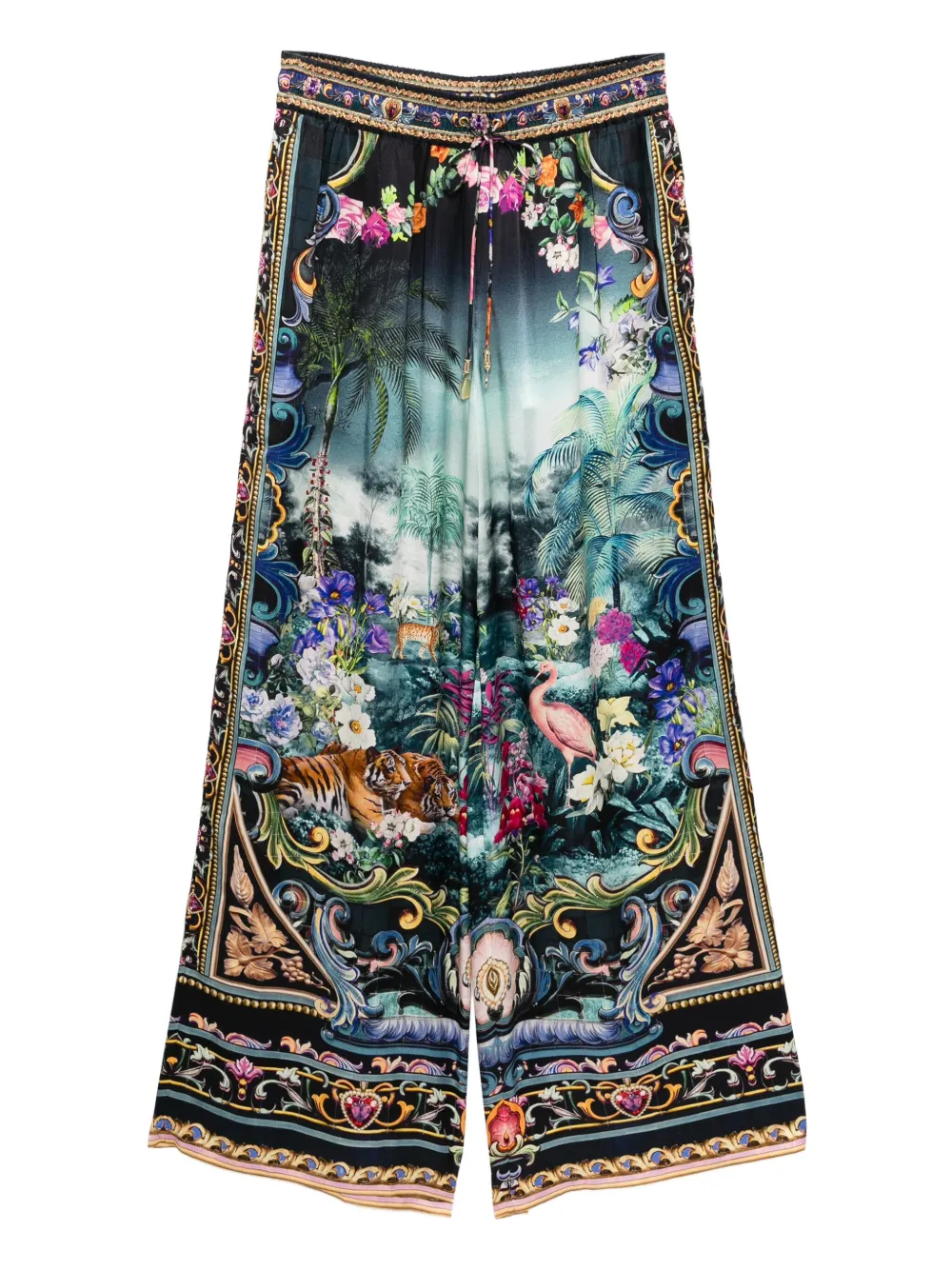 Camilla Basked In Baroque broek Zwart