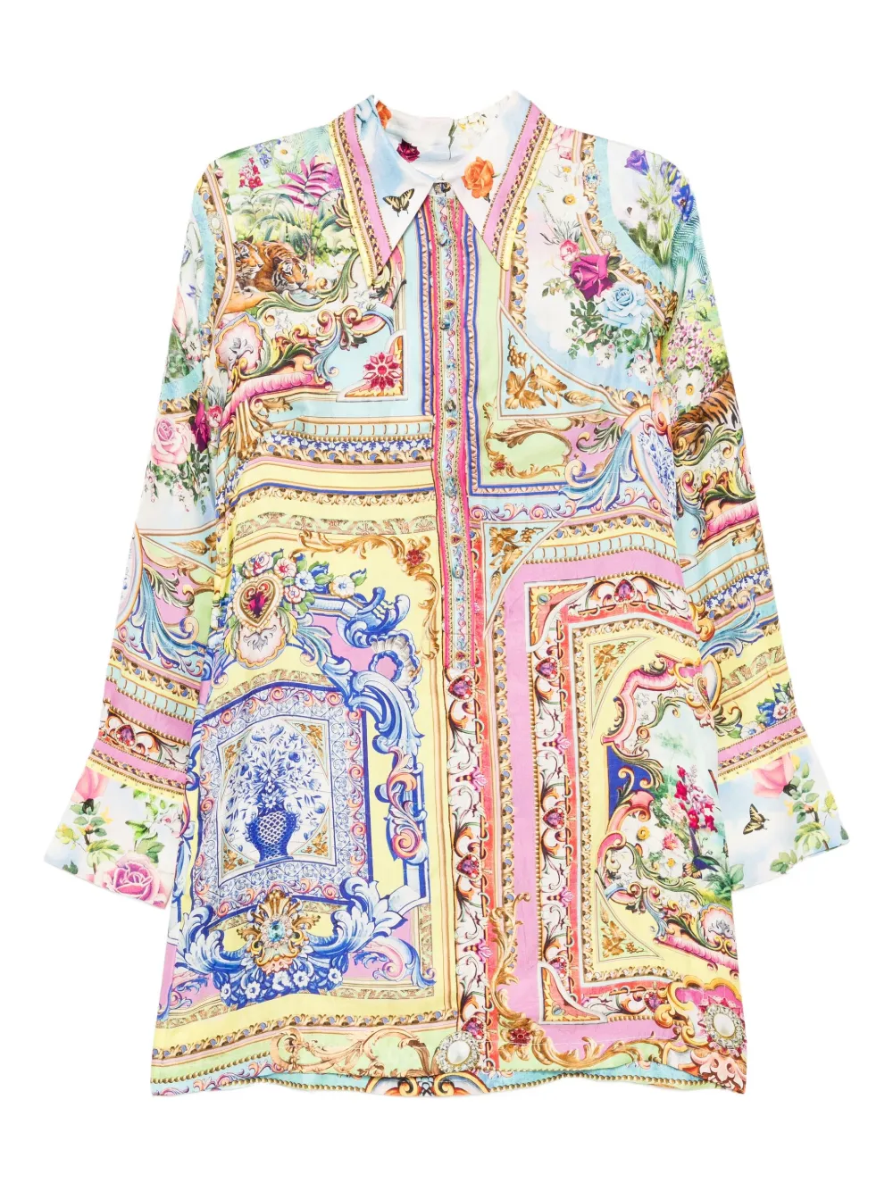 Camilla Spirit Of Santa Maria dress Blauw